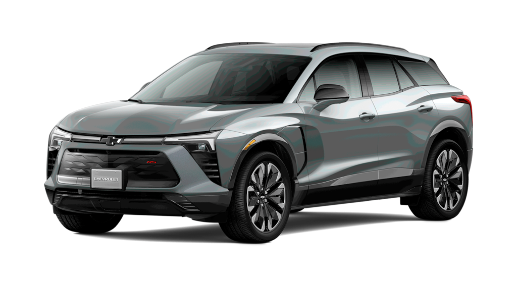 Comprar o novo Blazer EV RS prata shark na Chevrolet
